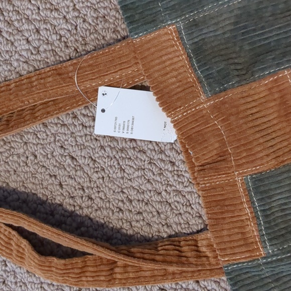 URBAN OUTFITTERS BDG Patchwork Corduroy Tote Bag - Picture 3 of 8